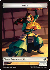 Ally (0007) // Clue (0018) Double-Sided Token [Avatar: The Last Airbender Tokens] | Jack's On Queen