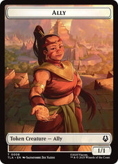 Ally (0008) // Clue (0016) Double-Sided Token [Avatar: The Last Airbender Tokens] | Jack's On Queen