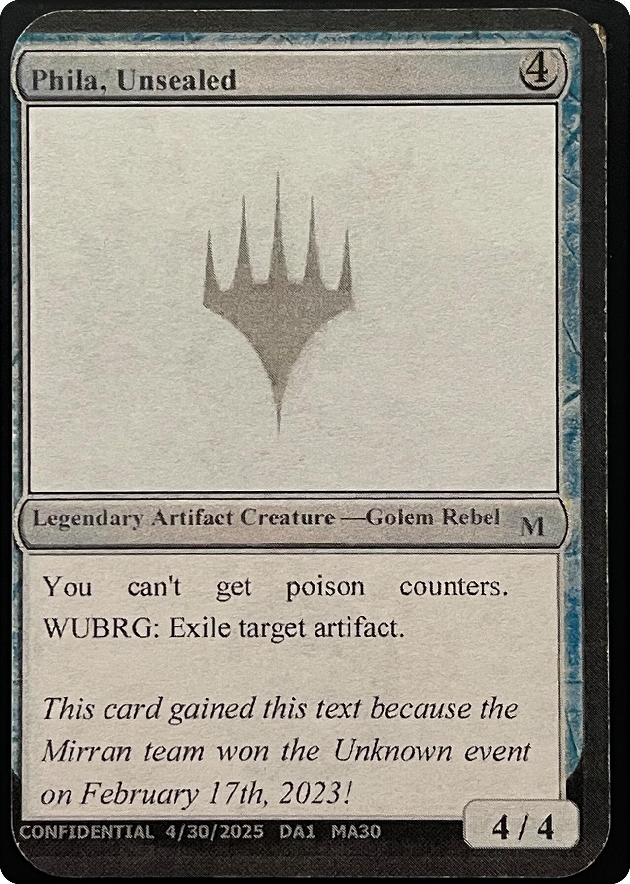 Phila, Unsealed (Reprint) [Unknown Event] | Jack's On Queen
