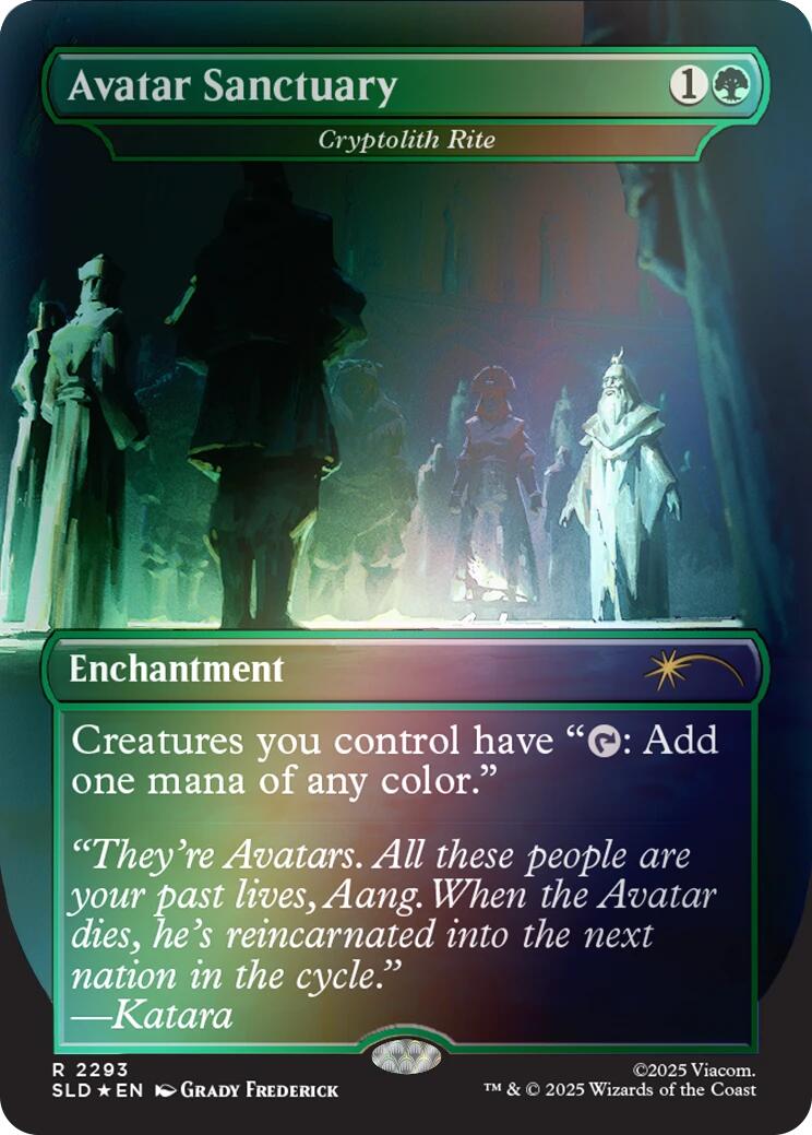 Avatar Sanctuary - Cryptolith Rite (Rainbow Foil) [Secret Lair Drop Series] | Jack's On Queen
