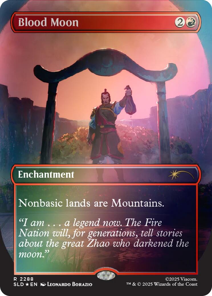 Blood Moon (Rainbow Foil) [Secret Lair Drop Series] | Jack's On Queen
