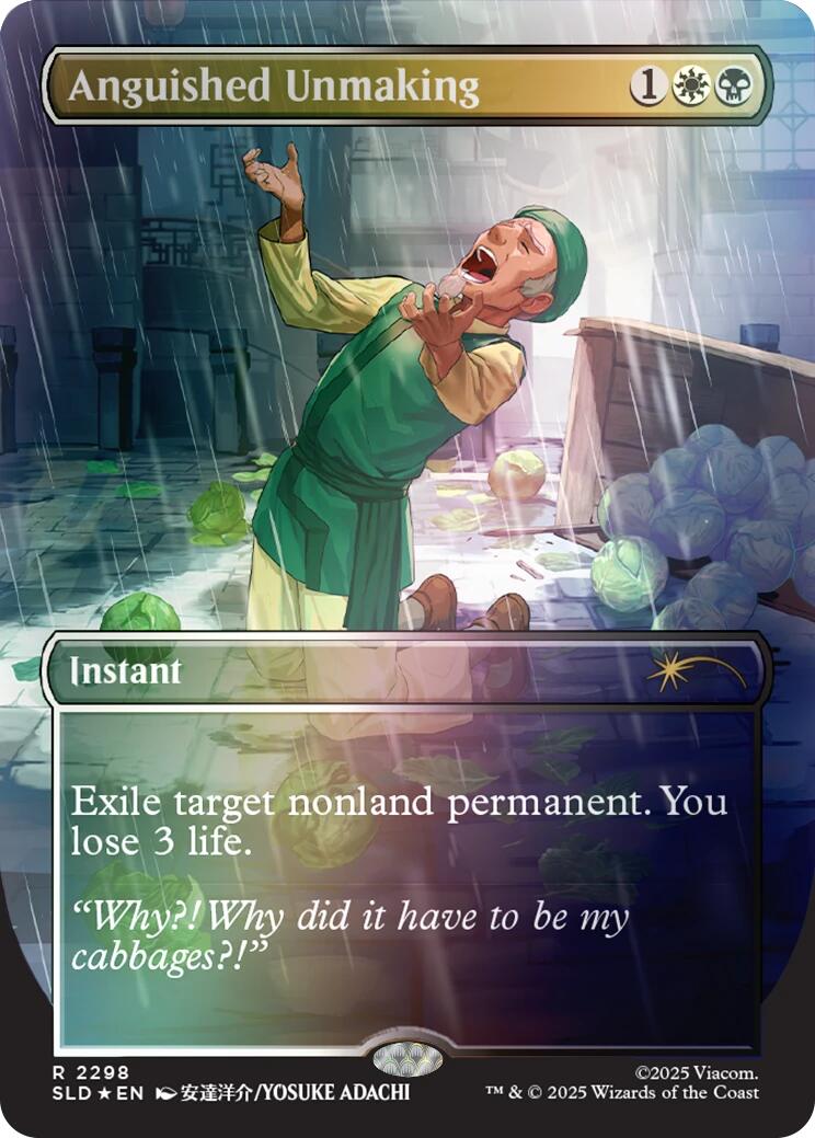 Anguished Unmaking (2298) (Rainbow Foil) [Secret Lair Drop Series] | Jack's On Queen