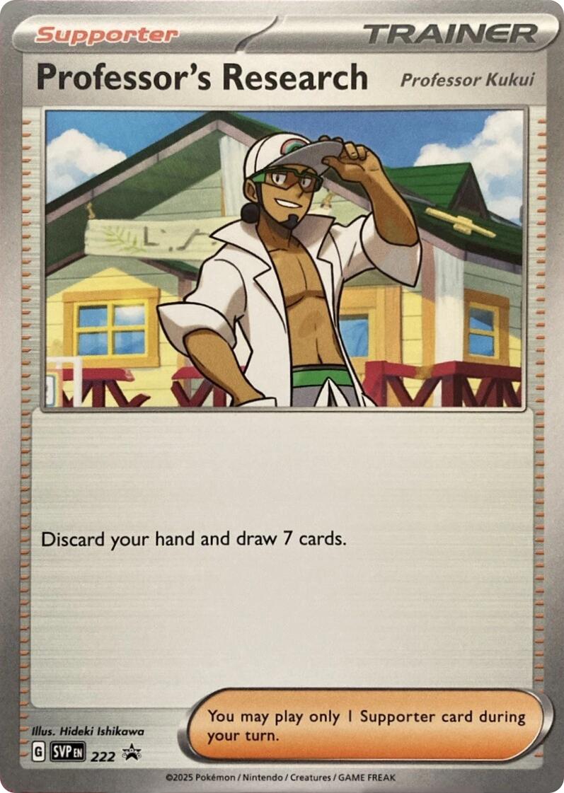 Professor's Research (222) [Scarlet & Violet: Black Star Promos] | Jack's On Queen