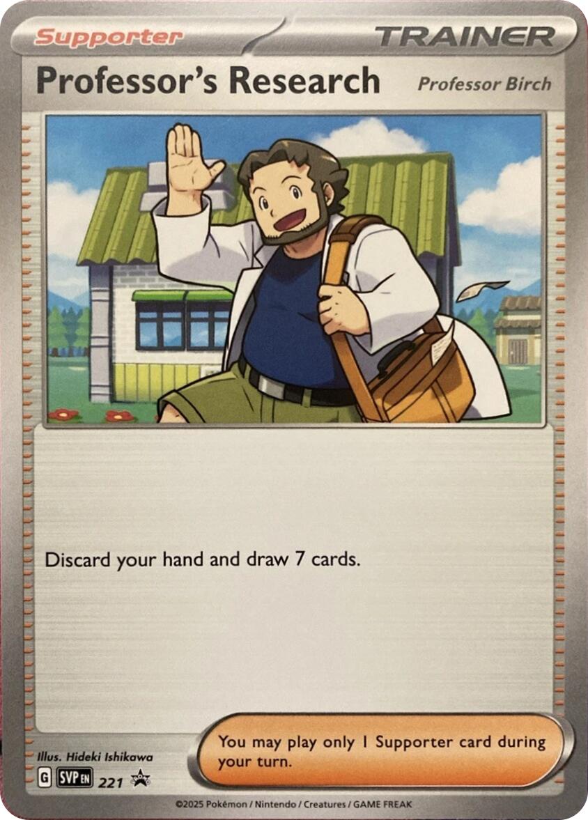 Professor's Research (221) [Scarlet & Violet: Black Star Promos] | Jack's On Queen