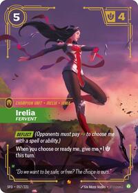 Irelia - Fervent (057/221) [Spiritforged] | Jack's On Queen