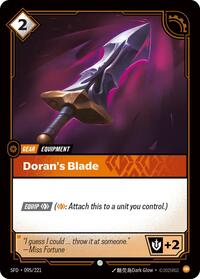 Doran's Blade (095/221) [Spiritforged] | Jack's On Queen