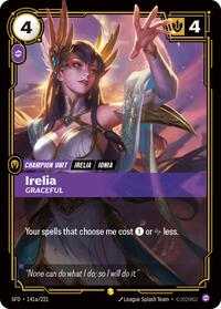 Irelia - Graceful (Alternate Art) (141a/221) [Spiritforged] | Jack's On Queen