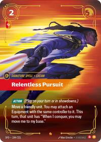 Relentless Pursuit (184/221) [Spiritforged] | Jack's On Queen