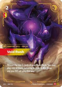 Void Rush (188/221) [Spiritforged] | Jack's On Queen