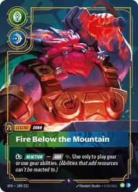 Ornn - Fire Below the Mountain (189/221) [Spiritforged] | Jack's On Queen