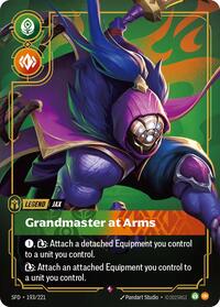 Jax - Grandmaster At Arms (193/221) [Spiritforged] | Jack's On Queen