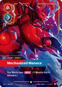 Rumble - Mechanized Menace (Overnumbered) (240/221) [Spiritforged] | Jack's On Queen