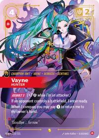 Vayne - Hunter (Overnumbered) (223/221) [Spiritforged] | Jack's On Queen