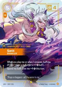 Sett - Brawler (Signature) (232*/221) [Spiritforged] | Jack's On Queen