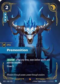 Premonition (087/221) [Spiritforged] | Jack's On Queen