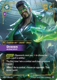 Draven - Audacious (Alternate Art) (148a/221) [Spiritforged] | Jack's On Queen