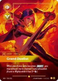 Fiora - Grand Duelist (Overnumbered) (251/221) [Spiritforged] | Jack's On Queen