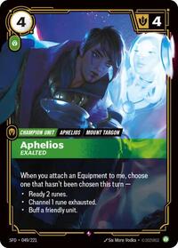 Aphelios - Exalted (049/221) [Spiritforged] | Jack's On Queen