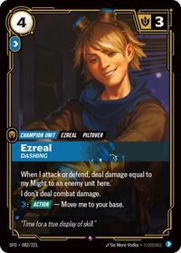 Ezreal - Dashing (082/221) [Spiritforged] | Jack's On Queen