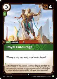 Royal Entourage (039/221) [Spiritforged] | Jack's On Queen