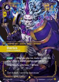 Darius - Executioner (Overnumbered) (236/221) [Spiritforged] | Jack's On Queen