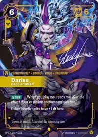 Darius - Executioner (Signature) (236*/221) [Spiritforged] | Jack's On Queen