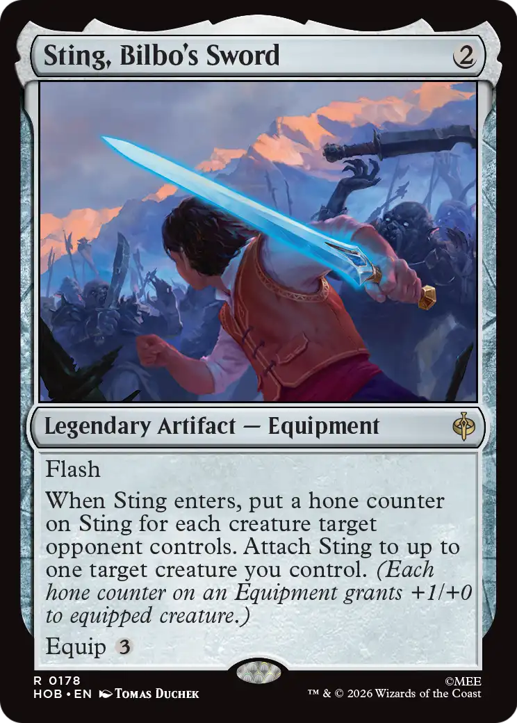 Sting, Bilbo's Sword [The Hobbit] | Jack's On Queen