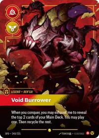 Rek'sai - Void Burrower (Overnumbered) (243/221) [Spiritforged] | Jack's On Queen