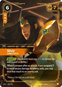 Sivir - Ambitious (120/221) [Spiritforged] | Jack's On Queen