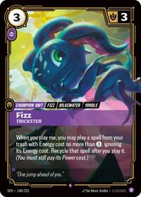 Fizz - Trickster (140/221) [Spiritforged] | Jack's On Queen