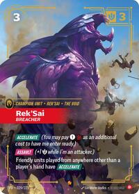 Rek'Sai - Breacher (029/221) [Spiritforged] | Jack's On Queen