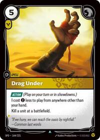 Drag Under (164/221) [Spiritforged] | Jack's On Queen
