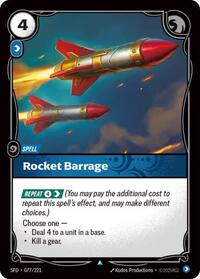 Rocket Barrage (077/221) [Spiritforged] | Jack's On Queen