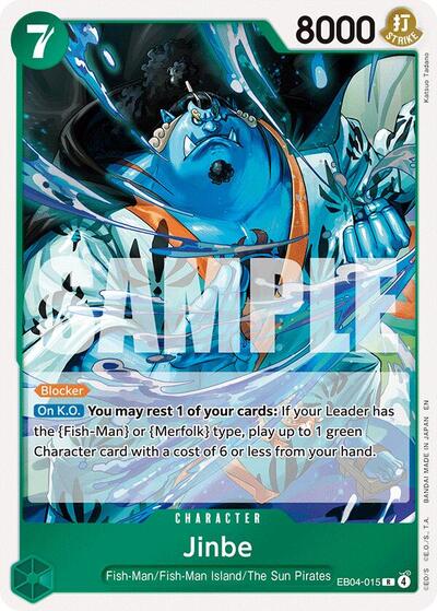 Jinbe - EB04-015 (EB04-015) [The Azure Sea's Seven] | Jack's On Queen
