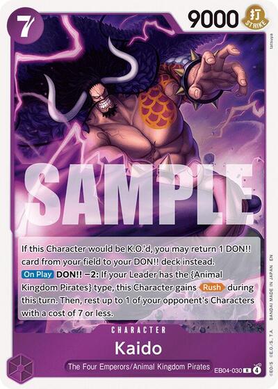 Kaido (EB04-030) [The Azure Sea's Seven] | Jack's On Queen