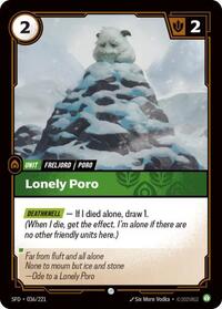 Lonely Poro (036/221) [Spiritforged] | Jack's On Queen