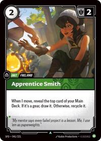 Apprentice Smith (041/221) [Spiritforged] | Jack's On Queen