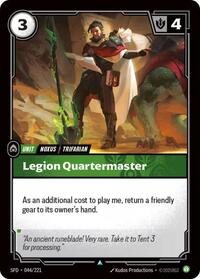 Legion Quartermaster (044/221) [Spiritforged] | Jack's On Queen
