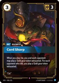 Card Sharp (081/221) [Spiritforged] | Jack's On Queen