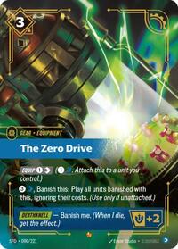 The Zero Drive (090/221) [Spiritforged] | Jack's On Queen