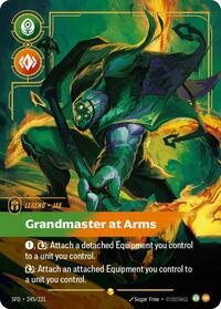 Jax - Grandmaster At Arms (Overnumbered) (245/221) [Spiritforged] | Jack's On Queen