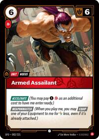 Armed Assailant (002/221) [Spiritforged] | Jack's On Queen