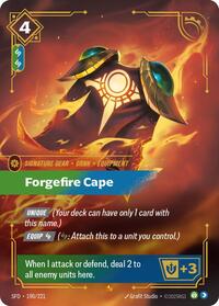 Forgefire Cape (190/221) [Spiritforged] | Jack's On Queen