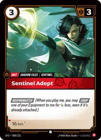 Sentinel Adept (008/221) [Spiritforged] | Jack's On Queen
