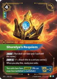 Shurelya's Requiem (192/221) [Spiritforged] | Jack's On Queen