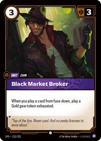 Black Market Broker (121/221) [Spiritforged] | Jack's On Queen