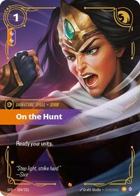 On the Hunt (204/221) [Spiritforged] | Jack's On Queen