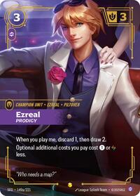Ezreal - Prodigy (Alternate Art) (149a/221) [Spiritforged] | Jack's On Queen