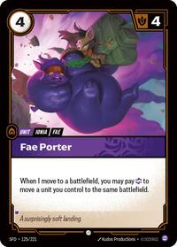Fae Porter (125/221) [Spiritforged] | Jack's On Queen