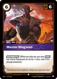 Master Bingwen (127/221) [Spiritforged] | Jack's On Queen